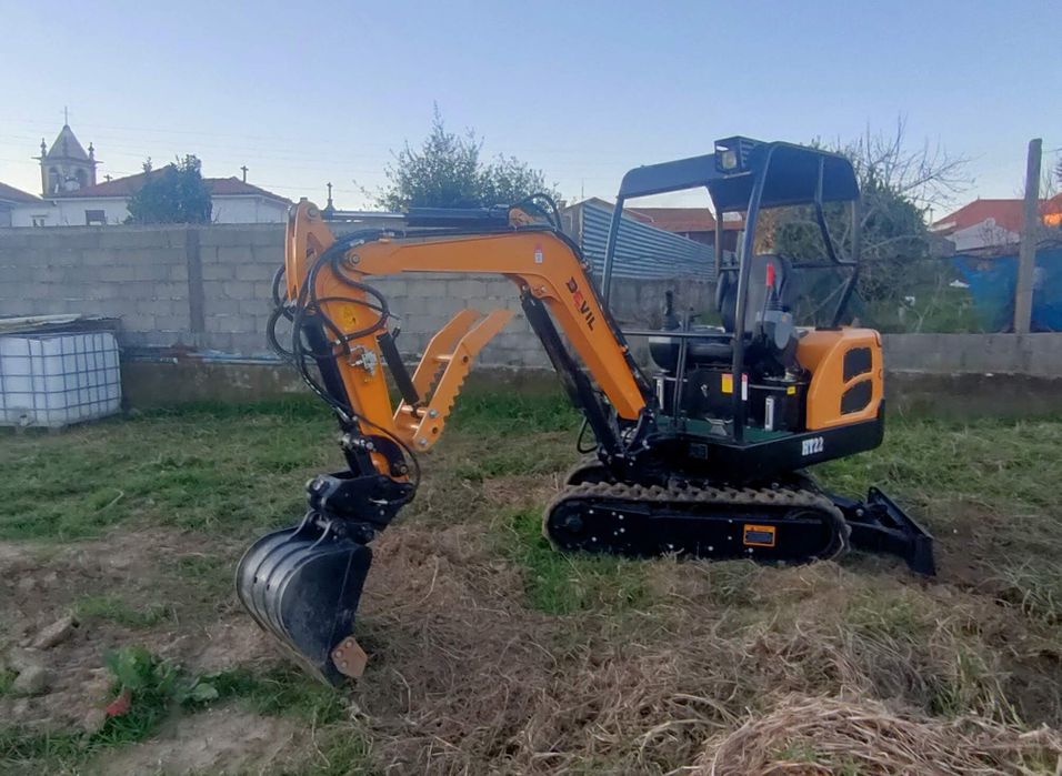 Mini escavadora de 2200 Kg