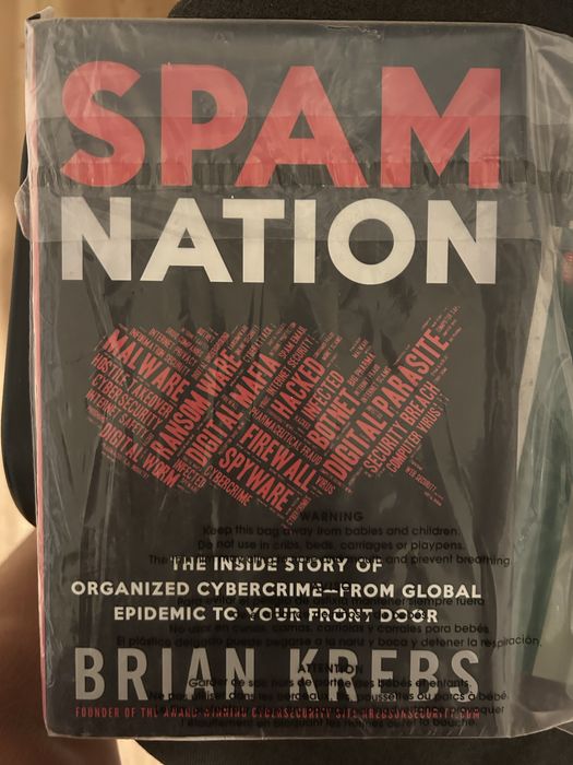 Продам Книга Spam Nation — Brian Krebs (на английском)