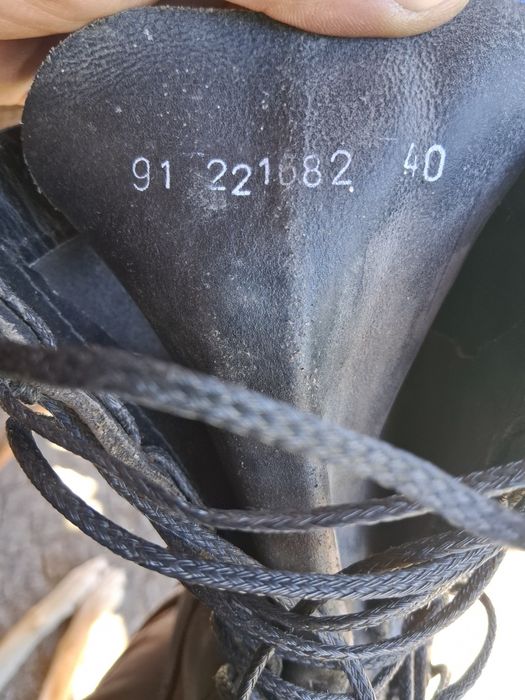Botas militares originais, 40