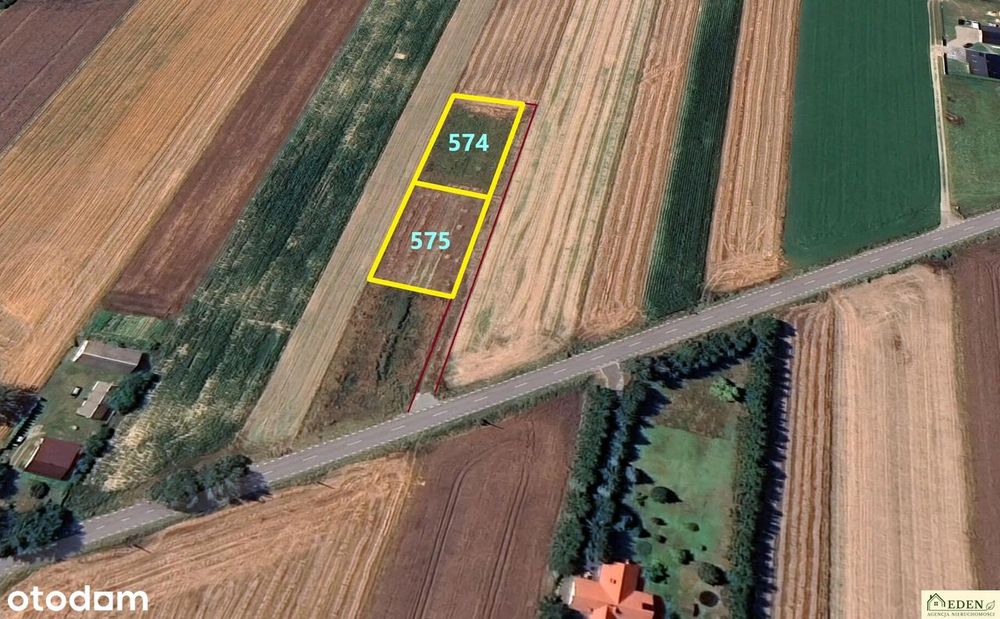Dwie atrakcyjne działki budowlane w Jadwisinie pod Łukowem