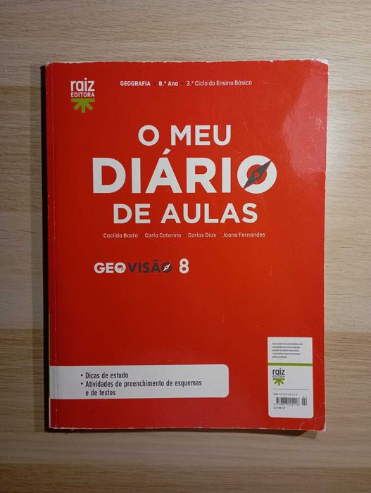 O meu diário de aulas - GeoVisão 8 - Geografia - 8.º Ano