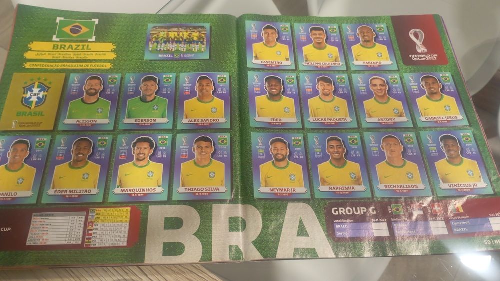 Álbum completo copa 2022