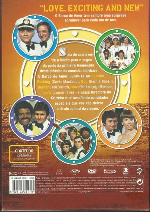 O Barco do Amor: Série 1, parte 2 (4 DVD)
