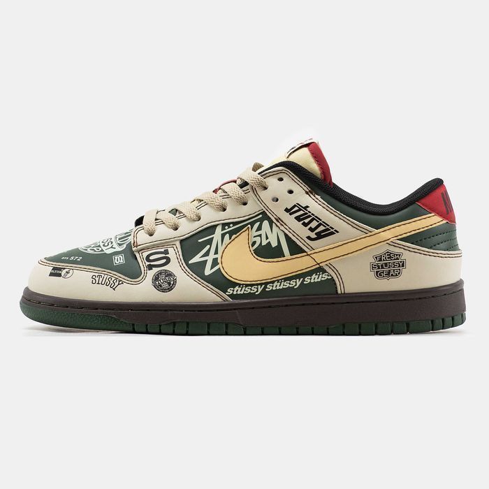 Кросівки Nike SB Dunk Low x Stussy "BMW M3" premium | Кроссовки Найк чоловічі жіночі
