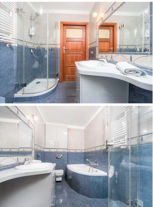 Apartament  5 pokoi, do 12 osób, 140m2,  6 km do dworca PKP we Wrocławiu