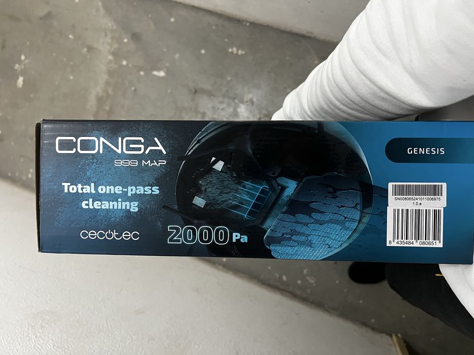 Aspirador Robot Cecotec Conga 999 Map Genesis – 2000Pa – Mapeamento