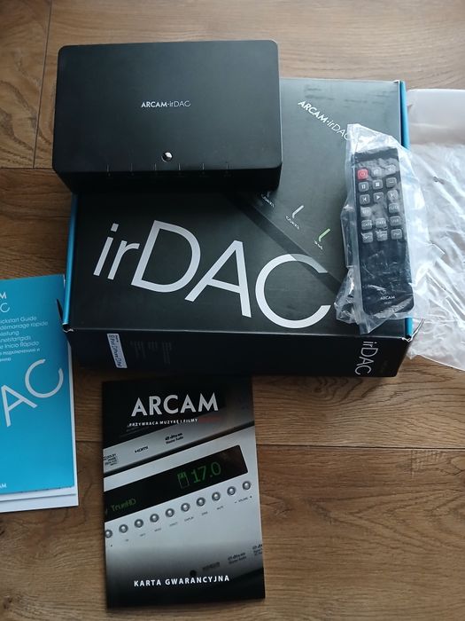 Arcam irDac przetwornik C/A ,zasilacz liniowy  tomanek caly kpl.