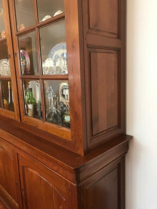 Conjunto de Sala em cerejeira: Mesa extensivel + Louçeiro