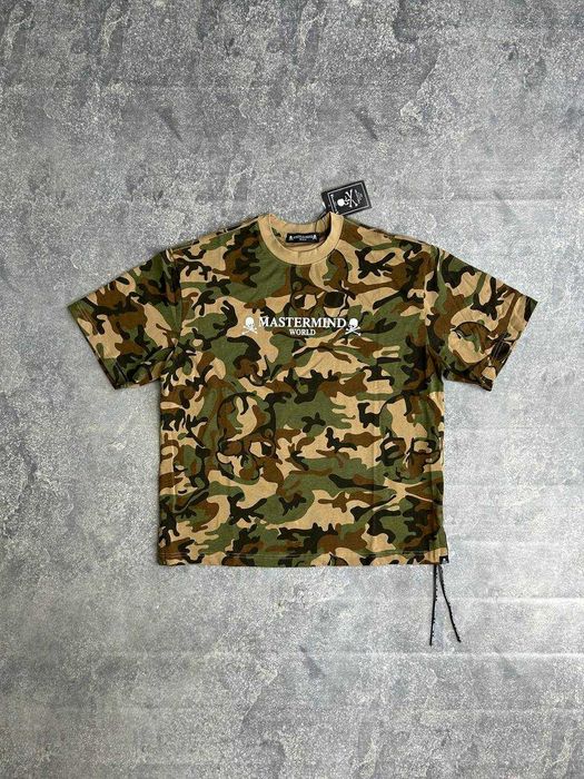 Футболка Mastermind world камо archive opium камуфляж T-shirt S M camo