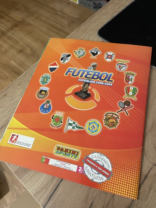 Futebol album bwin 2008-09 panini