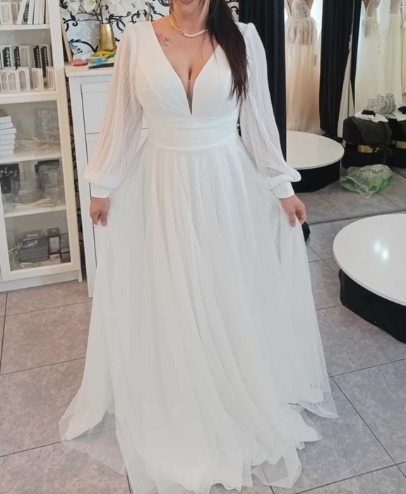 Suknia ślubna boho