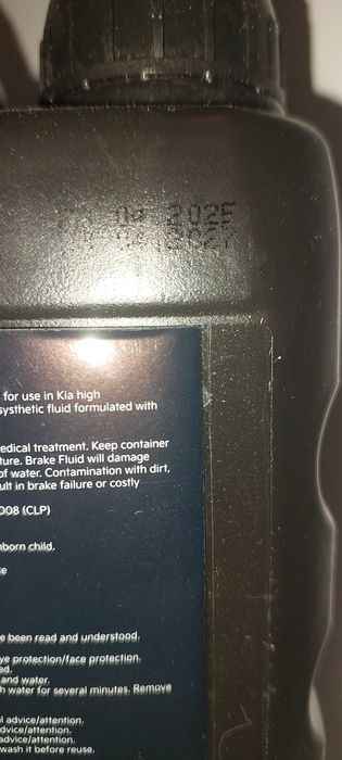 Тормозная жидкость KIA Brake Fluid Premium DOT4