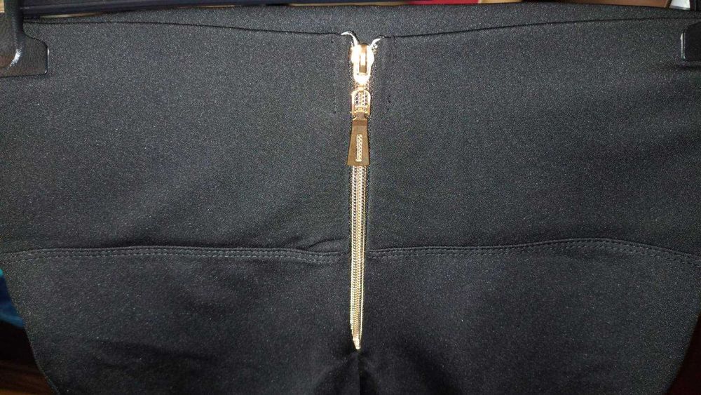 Legginsy Czarne z paskiem wyszczuplającym L/XL