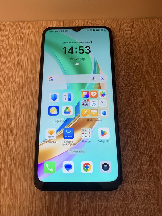 Telefon HONOR X6b 4/128GB 6.56" 90Hz Czarny