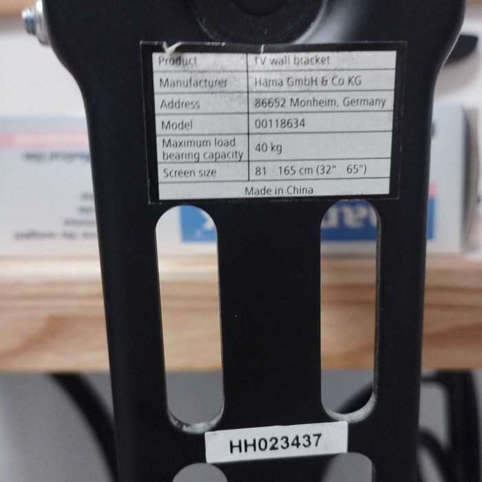 Uchwyt ścienny telewizora HAMA