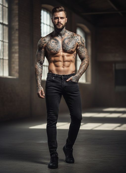 Черные стрейчевые джинсы C.Devoir Agressive | Skinny Slim Fit | S-M