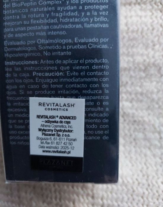 Odżywka do rzęs Revitalash 2 ml orginał z hologramem