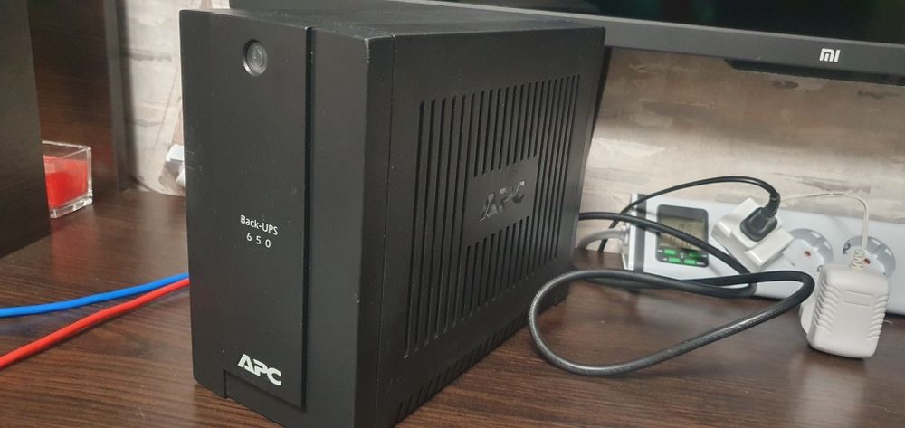 Модифікований ДБЖ (UPS) APC 650 під зовнішній акумулятор + Силові проводи 4 мм² у ПОДАРУНОК!