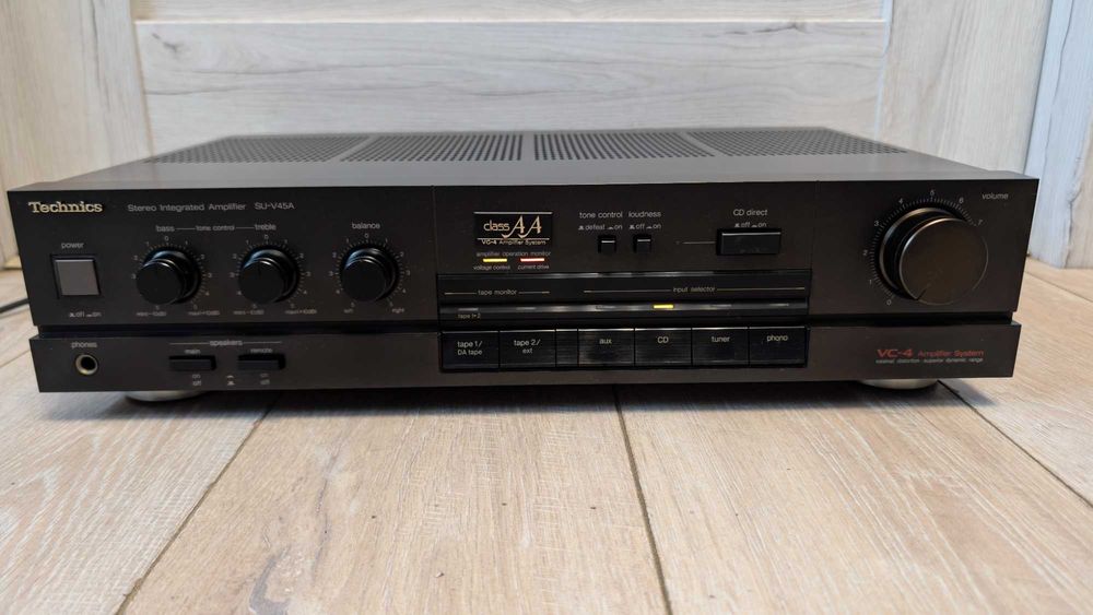 Wzmacniacz Technics SU-V45A ! Czarny ! IDEALNY STAN ! 100 % Sprawny !