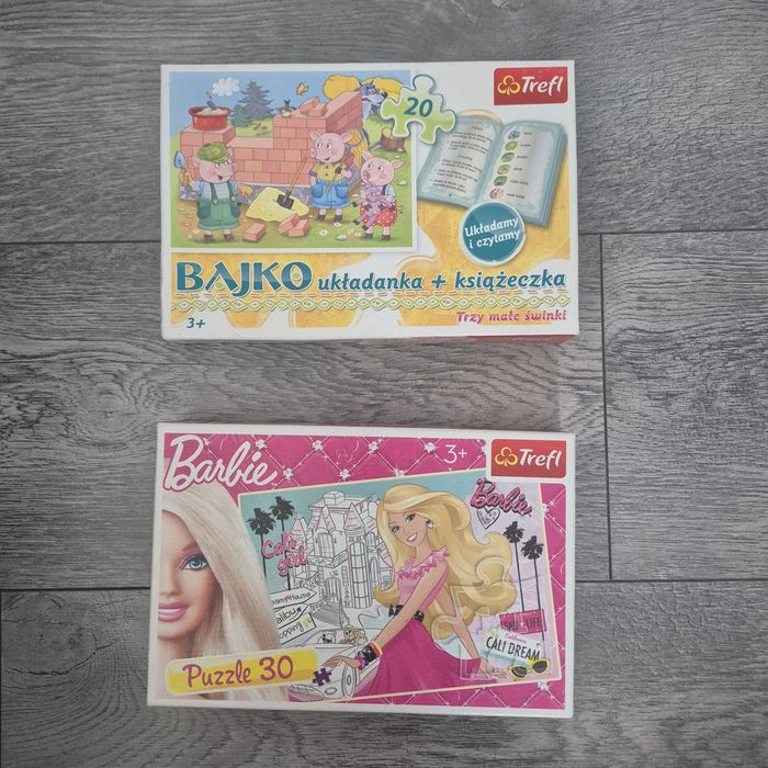 Puzzle dwupak 2+ i  3+