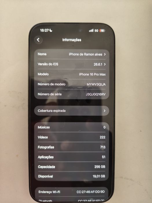 Vendo ou troco iphone 16 pro max 256 Gb