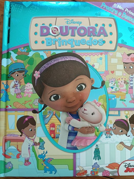 Livro infantil - Doutora Brinquedos - O meu primeiro procura e descobre