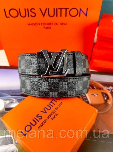 Кожаный ремень мужской Louis Vuitton Луи Витон