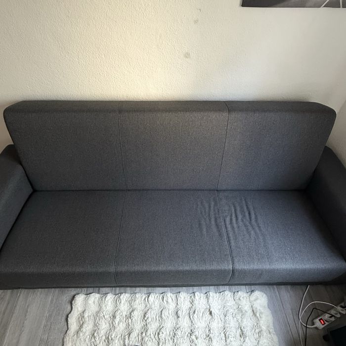 Sofa 3 lugares c/ arrumacao e sofa cama