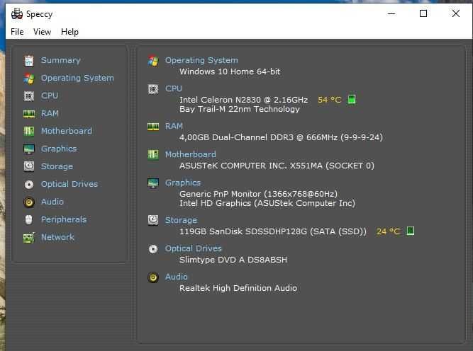 Asus X551MA | 4 GB RAM | 128 GB SSD | Windows 10 | Gotowy do pracy