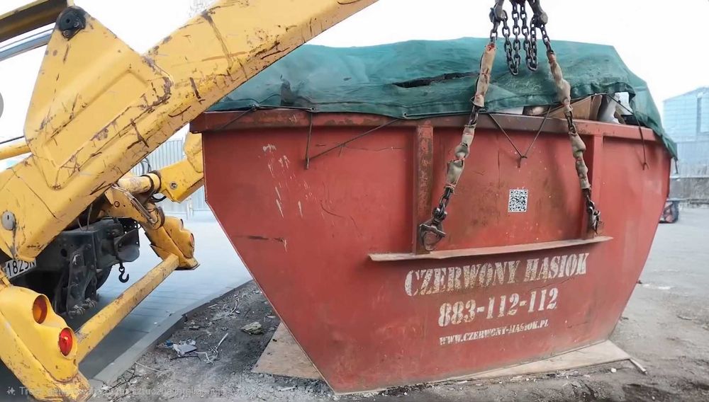 Odbiór GRUZU utylizacja wywóz śmieci kontenery na odpady