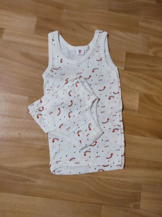 Комплект майка трусы для девочки р 110-116 новая