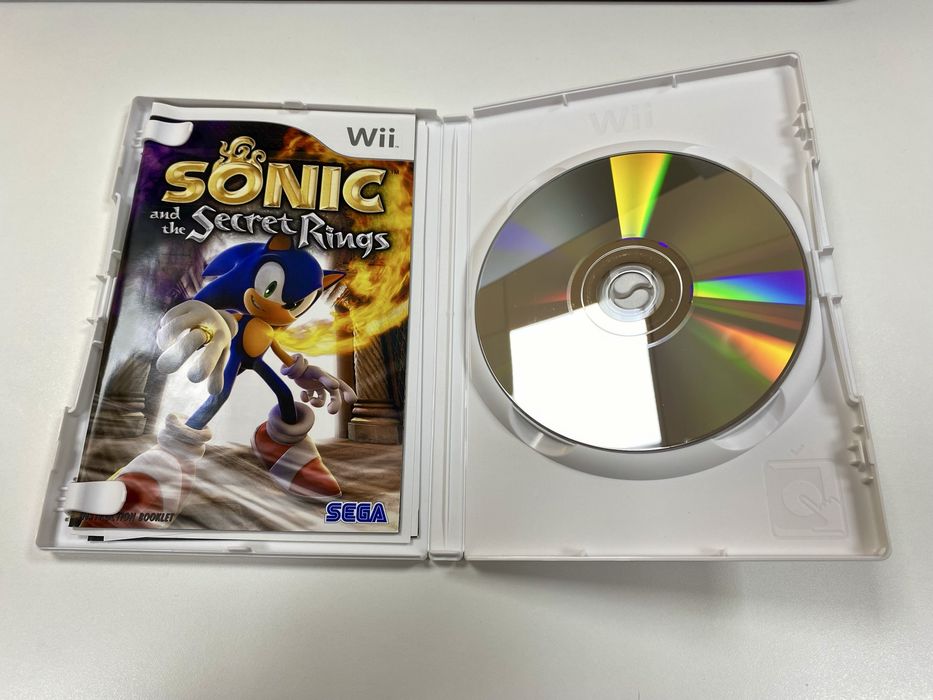 Sonic and the Secret Rings - Nintendo Wii - Jogo - Como Novo