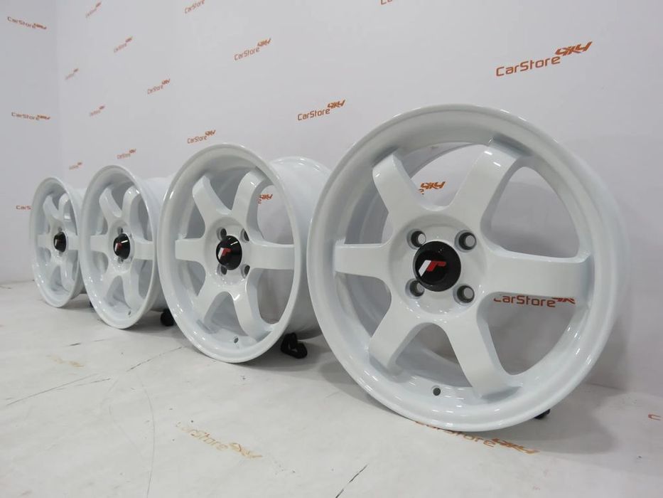 Jantes Japan Racing JR3 15 x 7 et 40 4x100 Brancas