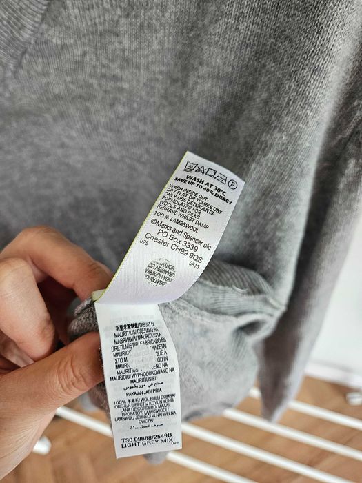 Wełniany męski sweter Blue Harbour | Rozmiar L