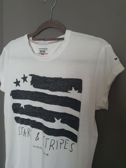 Koszulka t-shirt Tommy Hilfiger r. XS biała