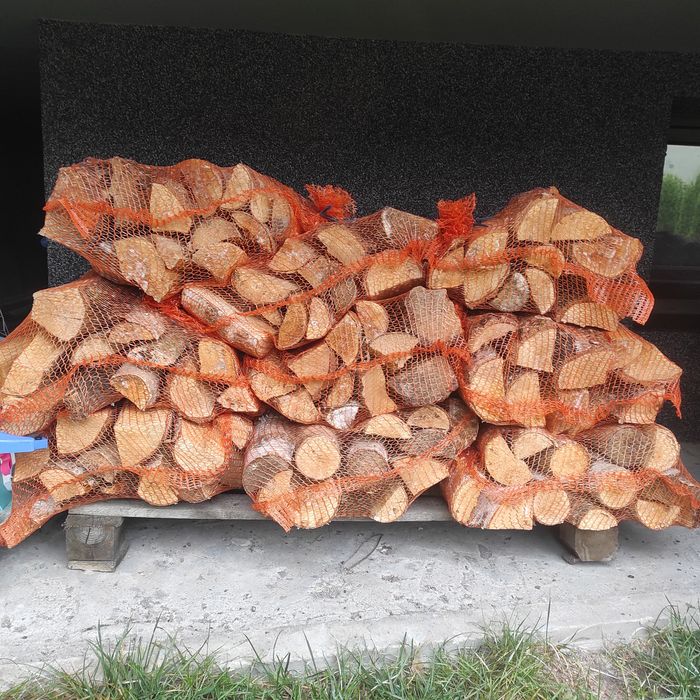 Drewno kominkowe / opałowe workowane(brzoza)