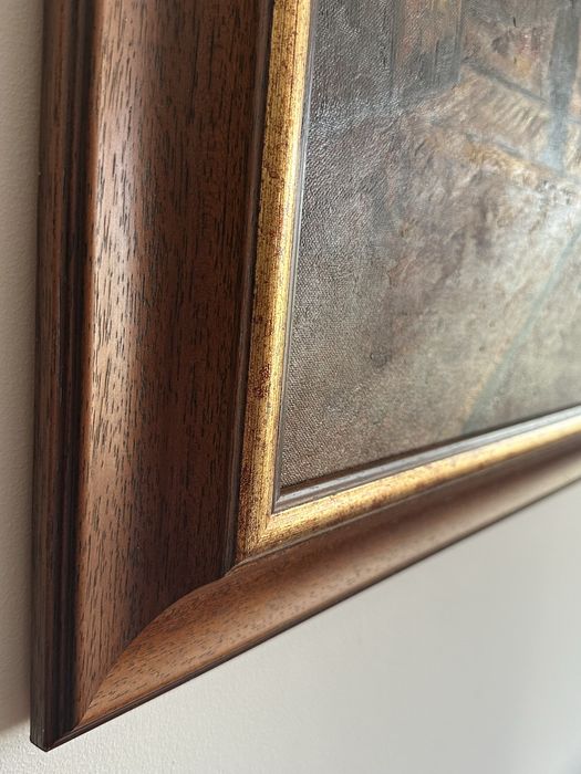 Obraz olejny Paris -duzy do salonu.