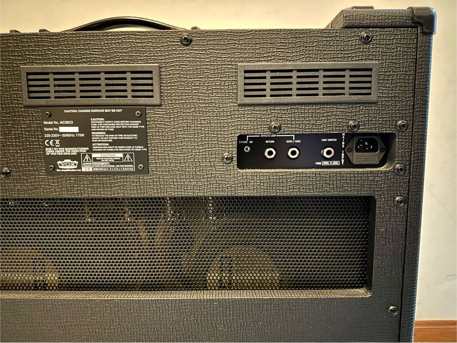 VOX AC30 C2 + Flight Case Santosom