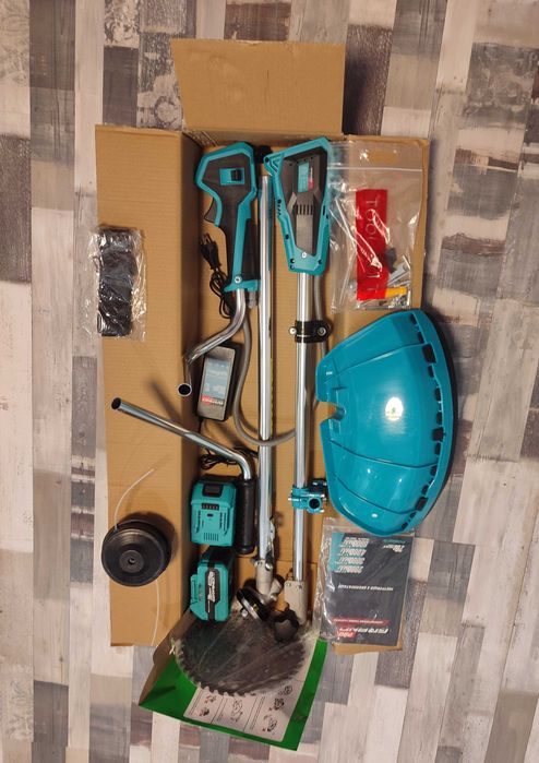 Акумуляторний тример Безщітковий GRAND АТГ-20 2в1 безАКБ/2АКБ 4А і ЗП