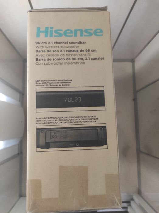 Barra de som Hisense
