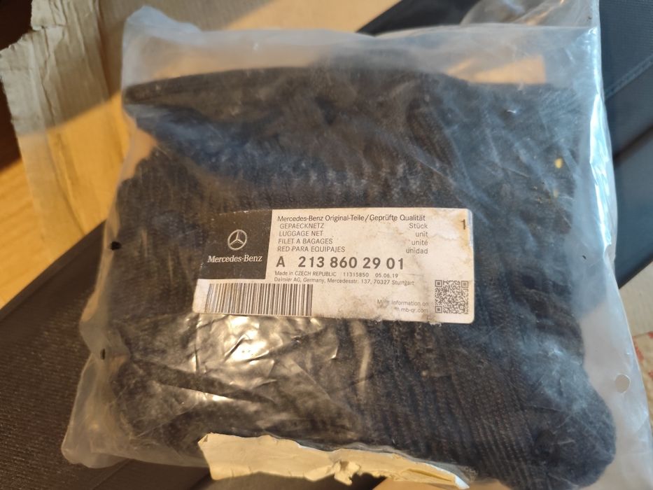 Siatka bagażnika Mercedes w213 e klasa
