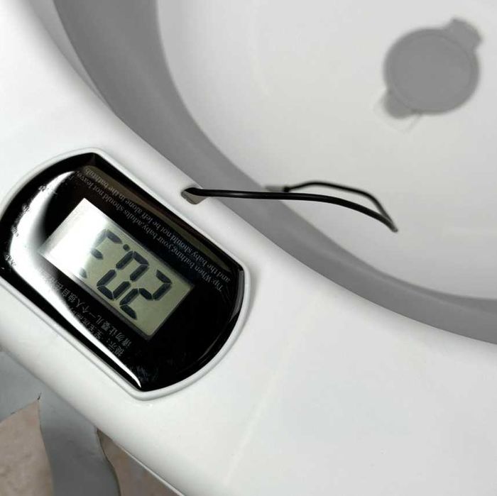 Ванночка дитяча складна з подушкою, ванна детская с термометром