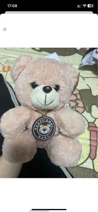 Мʼяка іграшка для дівчинки Ведмедик