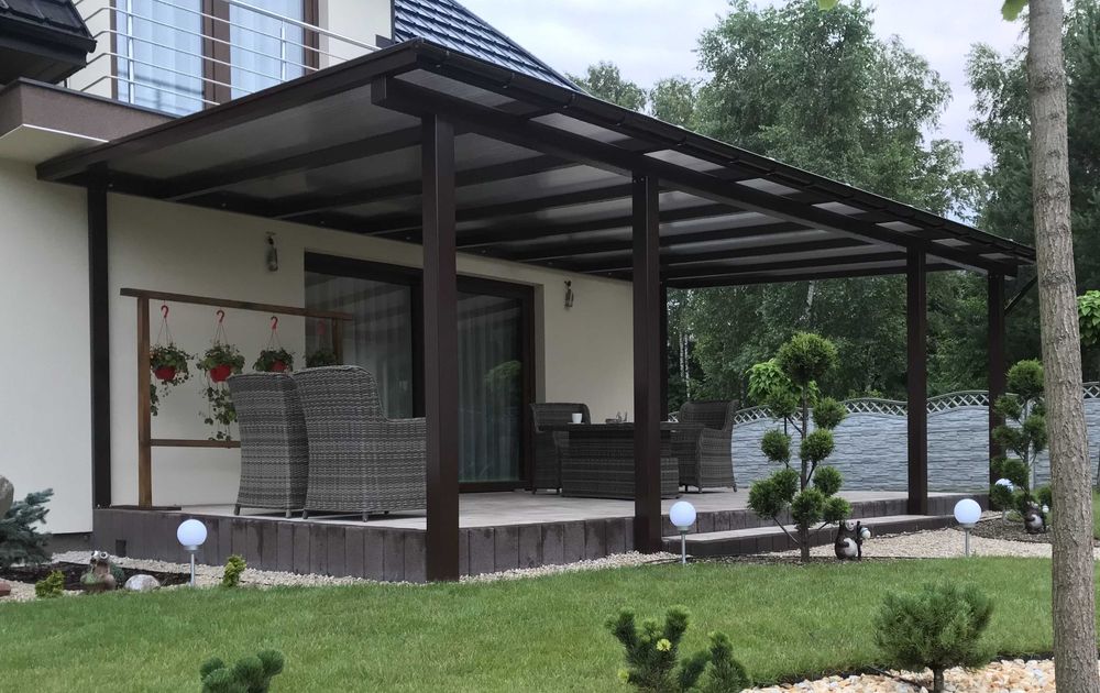 Zadaszenie tarasu, pergola.