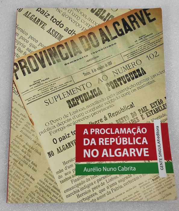 Livro A Proclamação da República no Algarve - autografado