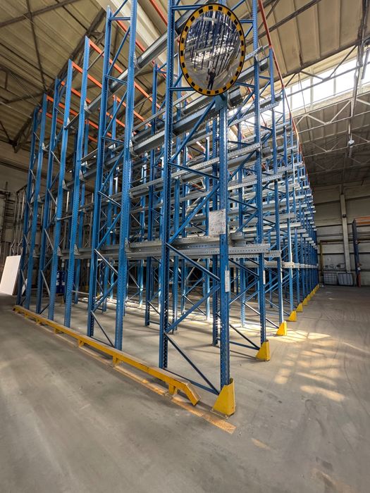 Regały mag.  DRIVE IN (Jungheinrich) z demontażem lub bez (inna cena)