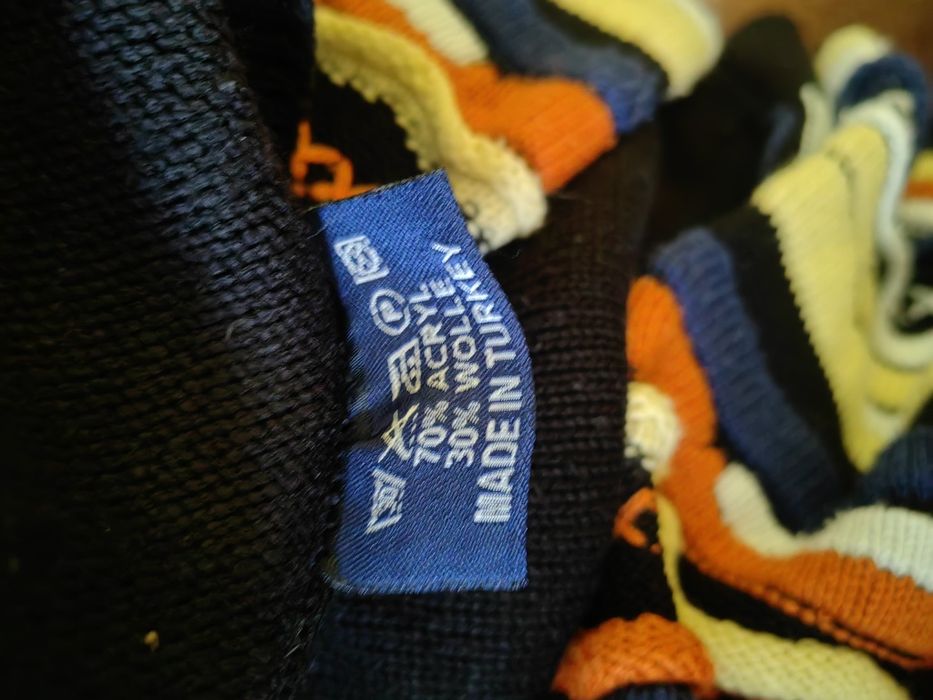 Męski sweter żakardowy marki Cascallo