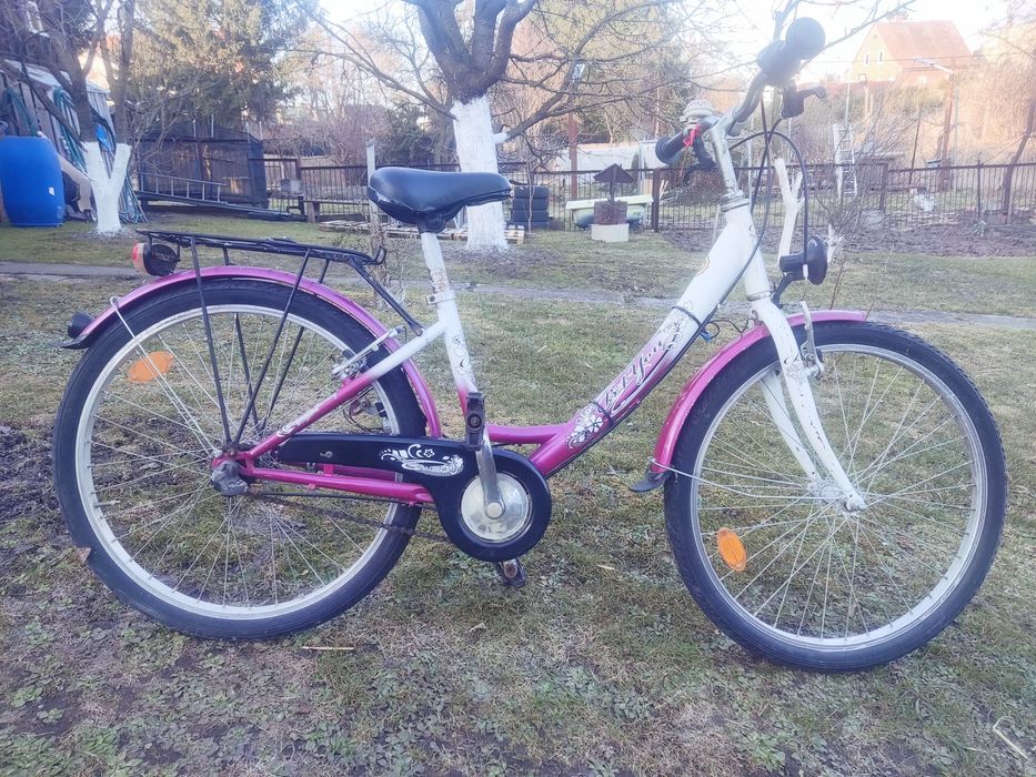 Rower dla dziewczynki 24 cale