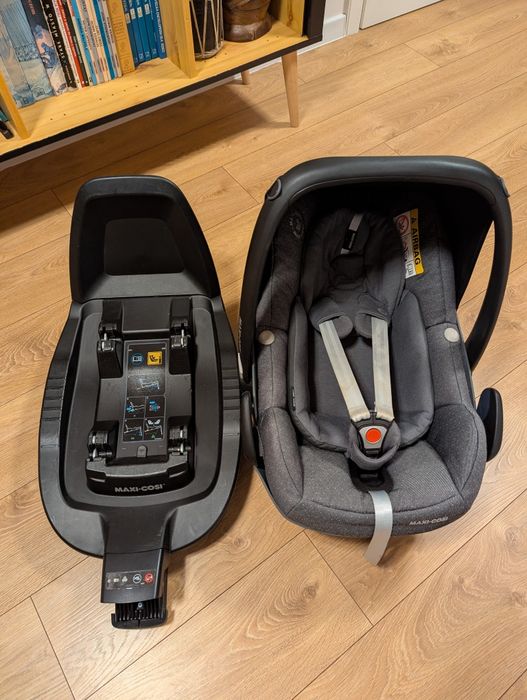 Maxi Cosi pebble pro + baza FamiliFix 3. Fotelik samochodowy 45-75 cm.