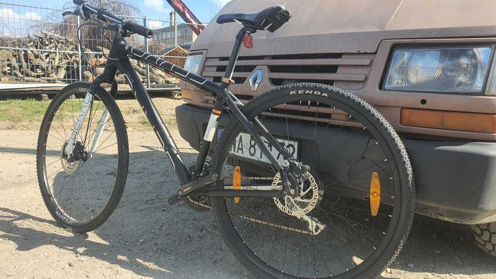 Miejski Rower Gekko Flow STR rozmiar M 18" Hamulce Hydrauliczne Gravel